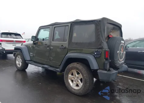 2016 Jeep Wrangler Unlimited Sport из США, поврежденный, VIN 1C4BJWDG0GL145063